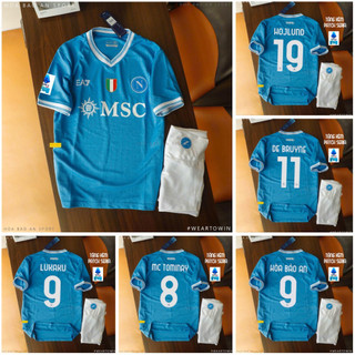 ```In theo yêu cầu - Bộ Đồ Bóng Đá CLB Napoli Mùa Giải 25/26, Áo Sân Nhà Hoàn Hảo, Chất Liệu Vải Thái Cao Cấp```