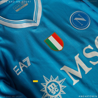 ```In theo yêu cầu - Bộ Đồ Bóng Đá CLB Napoli Mùa Giải 25/26, Áo Sân Nhà Hoàn Hảo, Chất Liệu Vải Thái Cao Cấp```