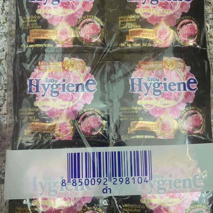 Combo 12 Gói Xả Dây Hygiene Đủ Màu – Nước Xả Thơm Lâu, Hàng Bao Thơm, Hương Bền Lâu, Tiết Kiệm