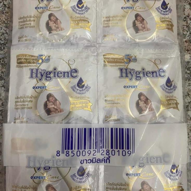 Combo 12 Gói Xả Dây Hygiene Đủ Màu – Nước Xả Thơm Lâu, Hàng Bao Thơm, Hương Bền Lâu, Tiết Kiệm