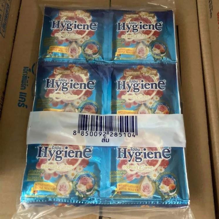 Combo 12 Gói Xả Dây Hygiene Đủ Màu – Nước Xả Thơm Lâu, Hàng Bao Thơm, Hương Bền Lâu, Tiết Kiệm