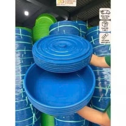 Combo 5 chậu có nắp 46cm nuôi đuông dừa,set 5 chậu nắp dày dặn thích hợp để chăn nuôi,ủ cơm rượu-N19