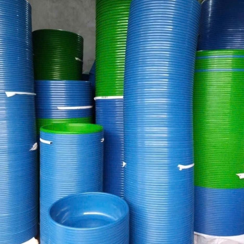 Combo 5 chậu có nắp 46cm nuôi đuông dừa,set 5 chậu nắp dày dặn thích hợp để chăn nuôi,ủ cơm rượu-N19