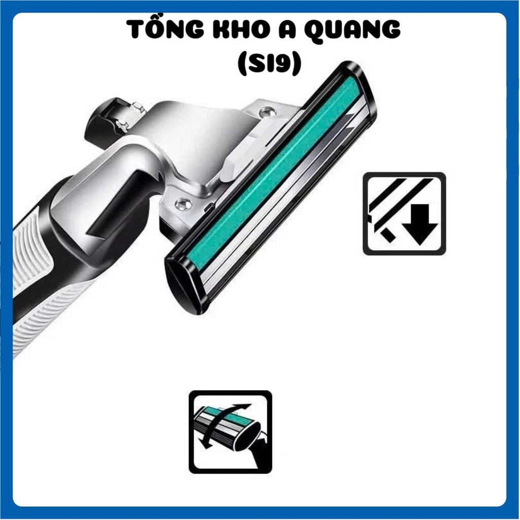 Combo 1 dao cạo + 36 lưỡi, dao cạo an toàn truyền thống, cắt tóc, cạo mịn, tẩy lông an toàn