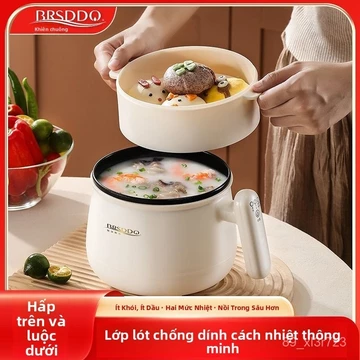 Nồi cơm điện thông minh đa chức năng Bell Shield, nồi cơm tự động, nồi điện nhỏ cho sinh viên ký túc xá, nồi điện nhỏ