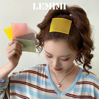 Set 10 miếng dán giữ tóc con nhiều màu dễ thương tiện dụng Lemimi Dán tóc tự dính 🌸🌸🌸