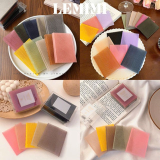 Set 10 miếng dán giữ tóc con nhiều màu dễ thương tiện dụng Lemimi Dán tóc tự dính 🌸🌸🌸
