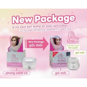Kem giảm thâm nách Q-nic Care Whitening Underarm Cream 15g