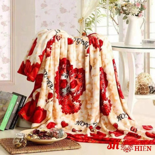 COMBO 2 Chăn mền tuyết nhung siêu ấm mền mịn kích thước 1,6x2m bao đẹp cao cấp