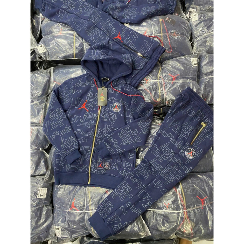 Bộ Quần Áo Nam PSSG Họa Tiết Logo Thêu Mix Phối Tràn Thân Siêu Chất_Bộ Thể Thao Có Mũ Mix Túi Chất Cotton Boy Phố hottre