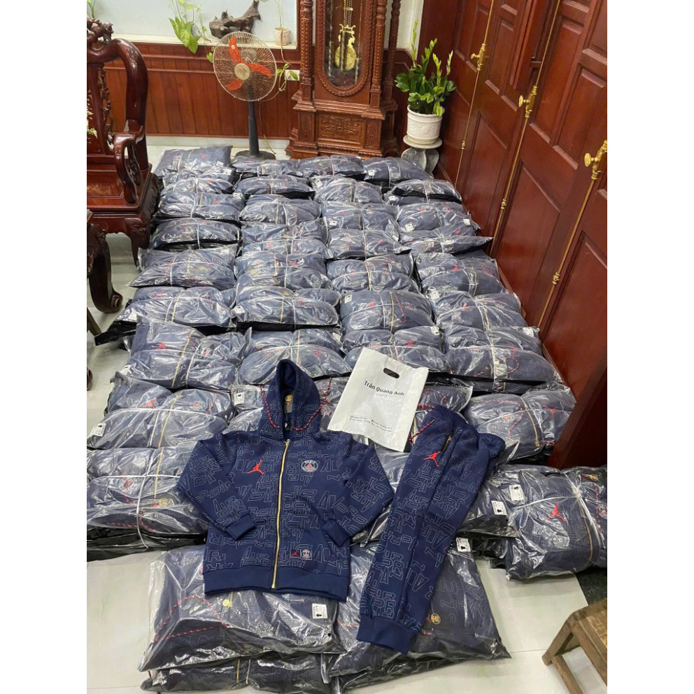 Bộ Quần Áo Nam PSSG Họa Tiết Logo Thêu Mix Phối Tràn Thân Siêu Chất_Bộ Thể Thao Có Mũ Mix Túi Chất Cotton Boy Phố hottre