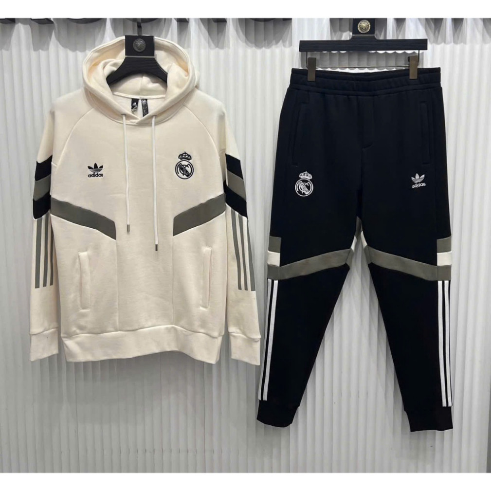 Bộ Nỉ Thể Thao Nam CLB Real_Mad rít  Unisex Fom Dáng Trẻ Trung New 2026 Boy Phố hottrend 2025