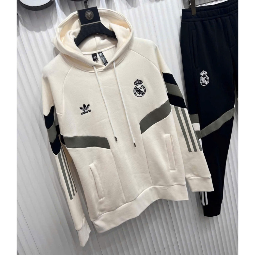 Bộ Nỉ Thể Thao Nam CLB Real_Mad rít  Unisex Fom Dáng Trẻ Trung New 2026 Boy Phố hottrend 2025