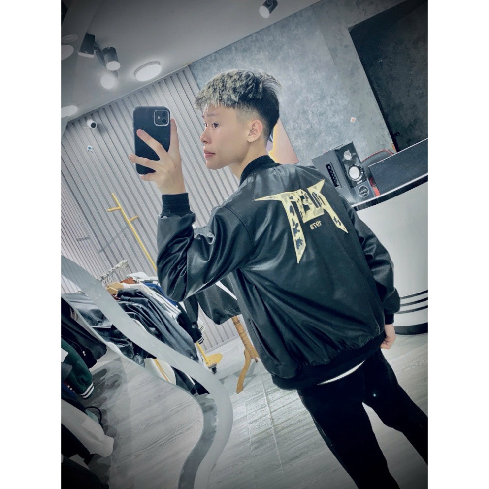 Áo Khoác Da 2 Lớp Nhiều Mẫu Áo Khoác Bomber Jacket Da Nam Nữ Cao Cấp Boy Phố hottrend 2025