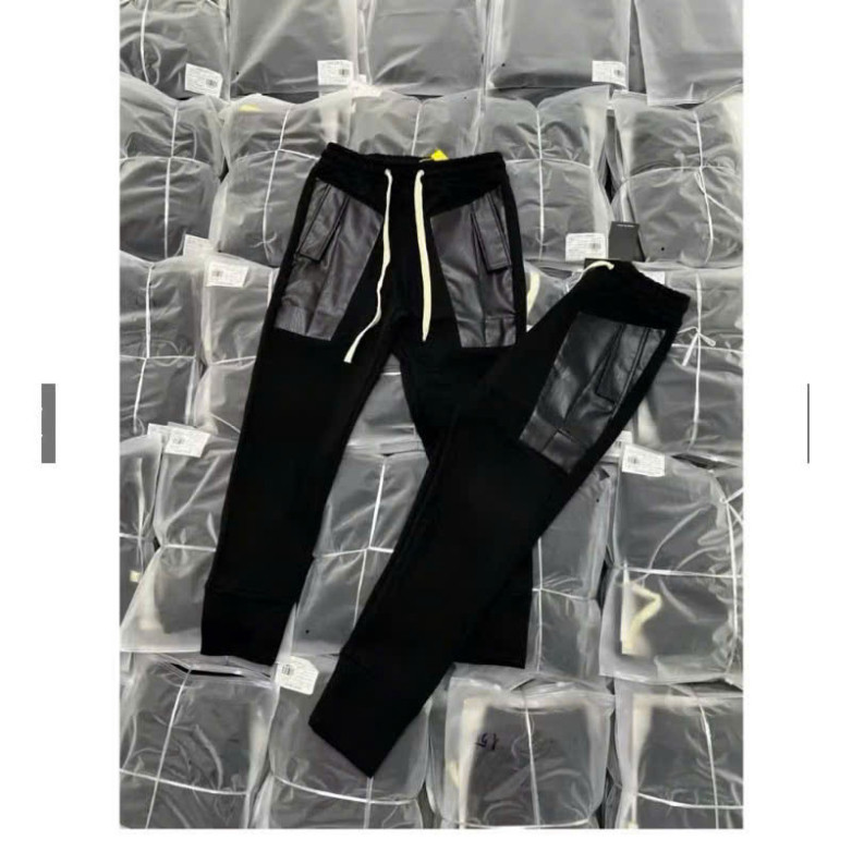 Quần Nỉ Jogger Nam Vá Da 2 Bên Quần Form Siêu Đẹp - Quần Nỉ Dài Nam Form Dáng Đơn Giản Boy Phố hottrend 2025