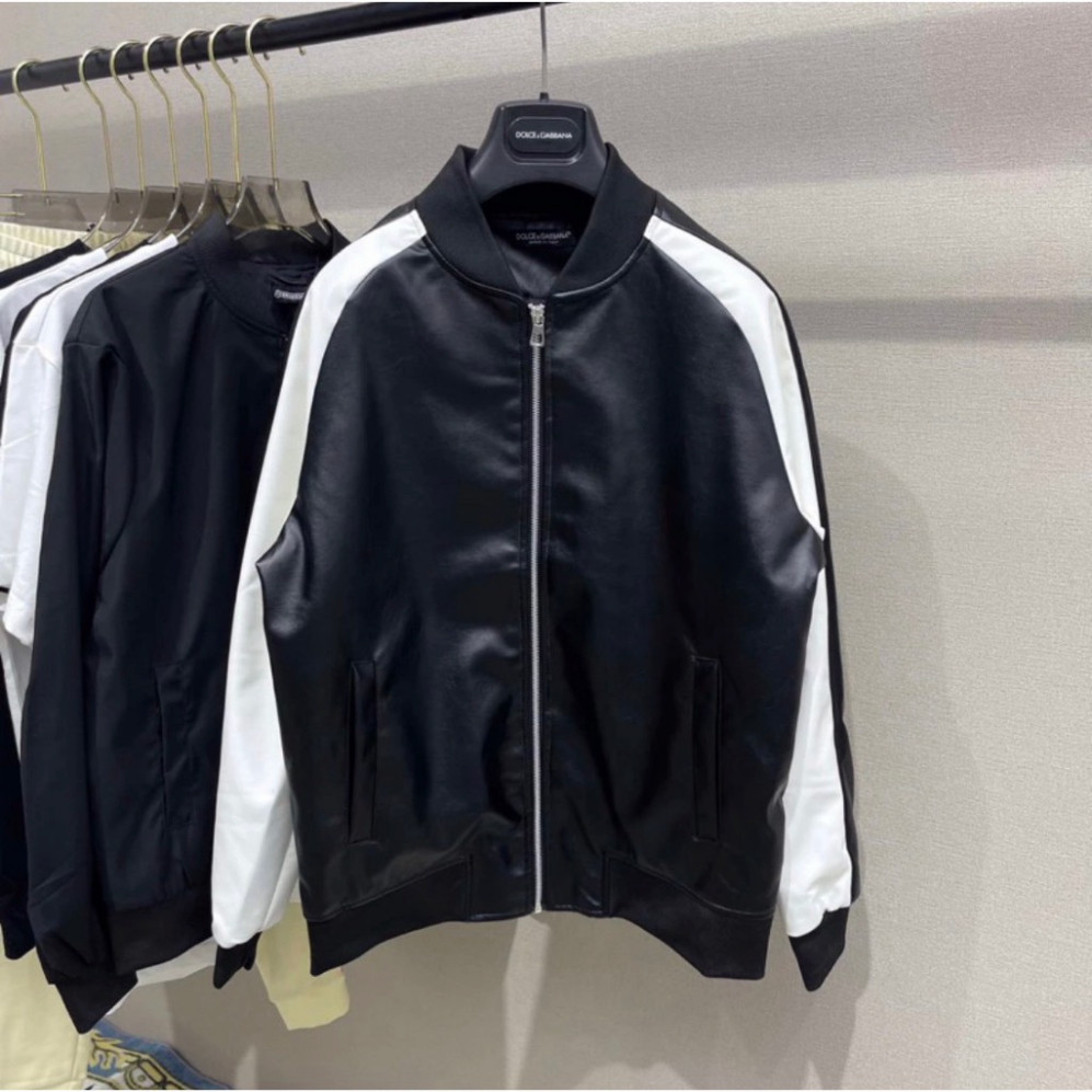 Áo Khoác Da Dolce Level Thêu Ngôi Sao Cực Hot - Áo Khoác Da Chất Liệu Chống Nhăn Cao Cấp Chuẩn Boy Phố Hottrend 2024 Boy