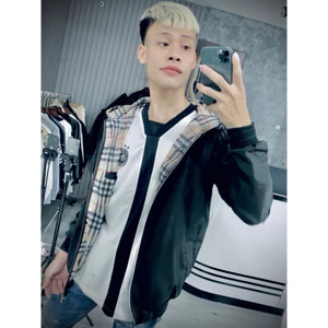 Áo Khoác Gió Nam Nữ BDR Thêu Ngựa Chuẩn Hàng 2 Lớp Lót gió kẻ caro Có Túi Trong Nhung Menswear Jacket Boy Phố hottrend 2