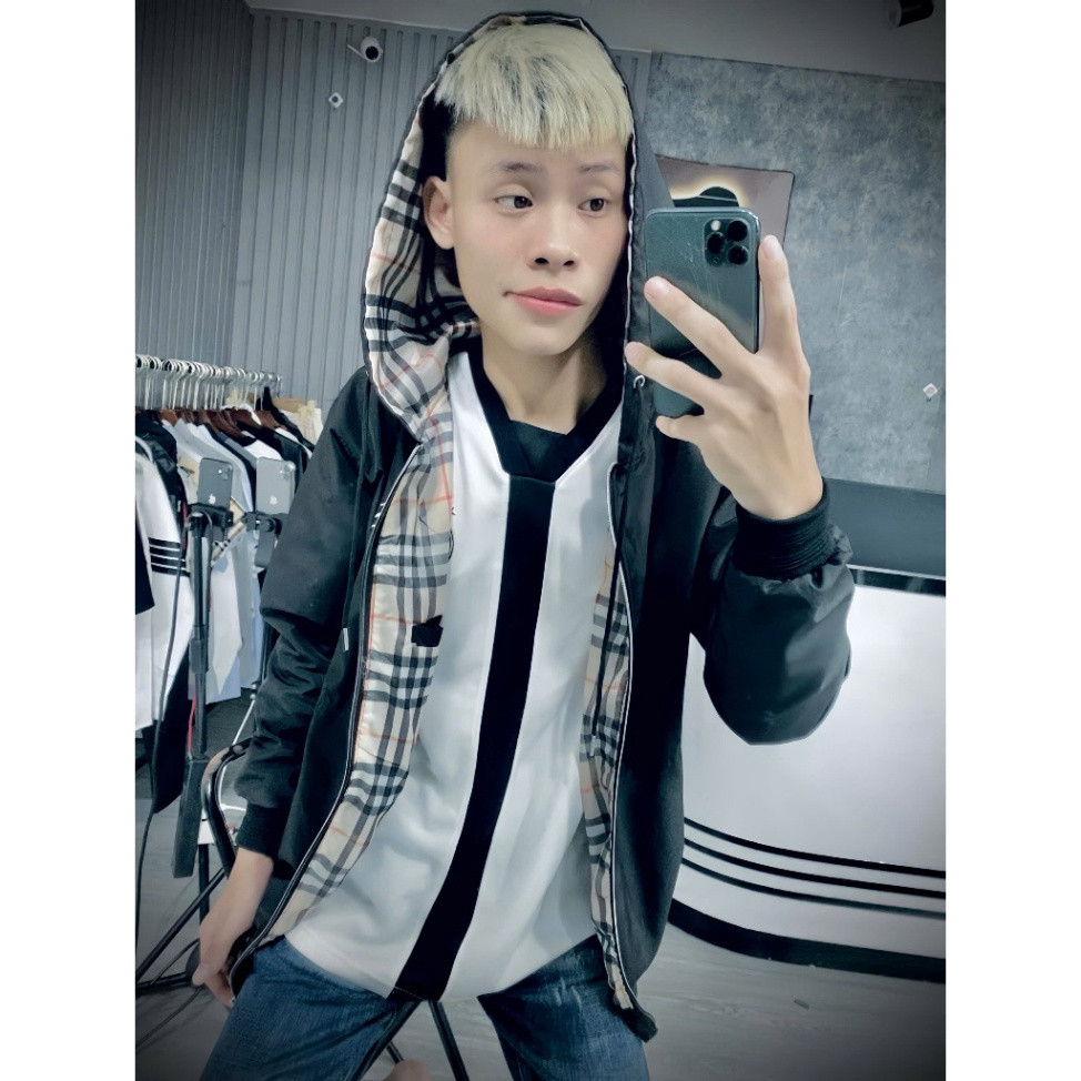 Áo Khoác Gió Nam Nữ BDR Thêu Ngựa Chuẩn Hàng 2 Lớp Lót gió kẻ caro Có Túi Trong Nhung Menswear Jacket Boy Phố hottrend 2