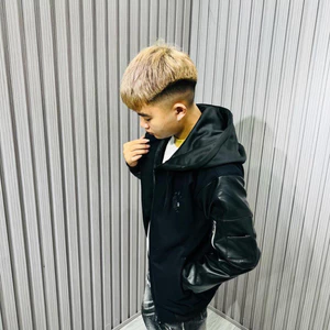 Áo khoác nỉ Hoodie nam nữ Chrome Hearts 2 lớp lót gió khóa kéo phối tay da Menswear Boy Phố hottrend 2025