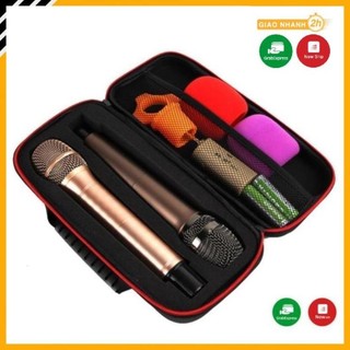 Hộp Micro Túi Đựng Micro Karaoke Chống Sốc, Chống Nước – Hộp EVA Bền Đẹp HÀNG CAO CẤP Chống Gỉ MÍC
