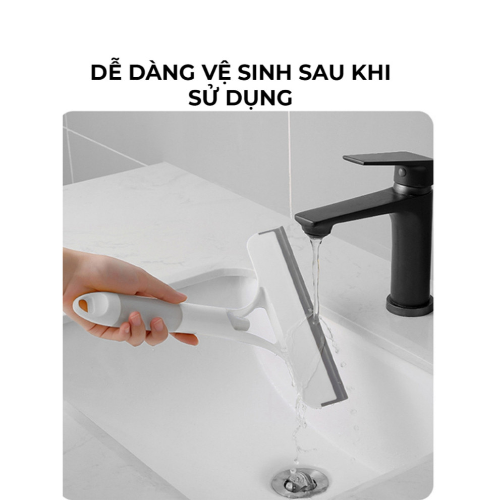 Cây Lau Kính Đa Năng 3 Trong 1 – Kèm Bình Xịt Và Gạt Nước, Dụng Cụ Vệ Sinh Thay Thế Khăn Truyền Thống
