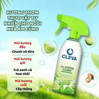 Dung Dịch Tẩy Đa Năng Hương Dừa Tẩy Rửa Sạch Vết Bẩn, Dầu Mỡ, Cặn Canxi, Ố Vàng Khử Mùi Diệt Khuẩn Life Plus - BX34