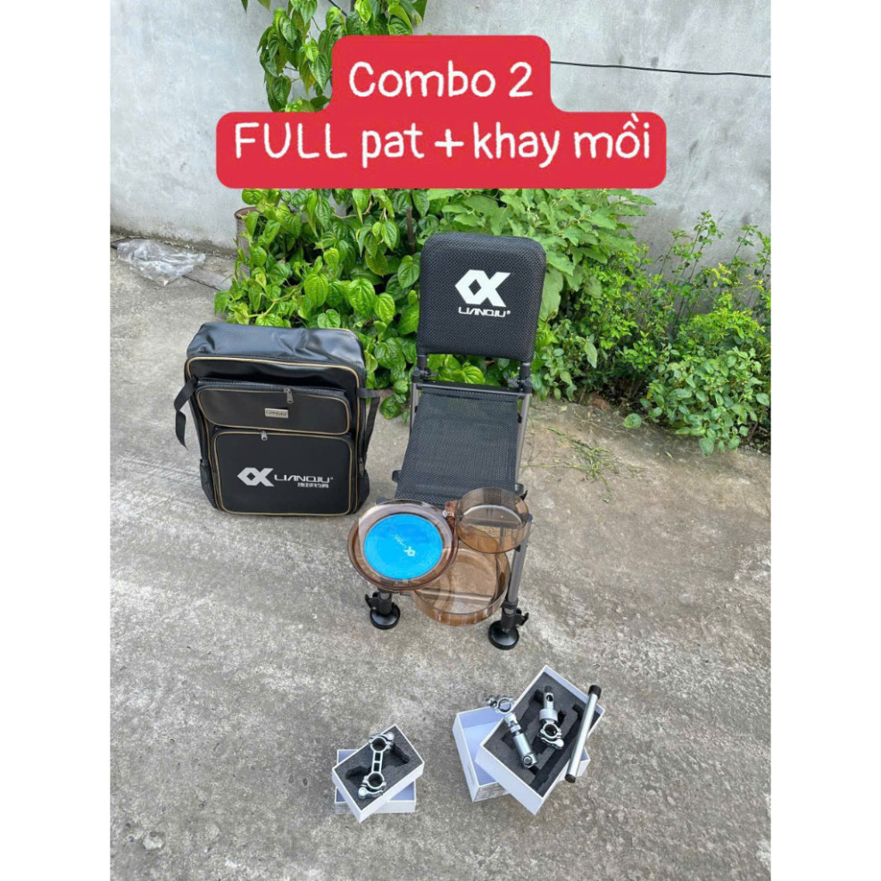 Ghế Câu Địa Hình LIANQIU 035B Cao Cấp Đầy Đủ Combo Có Thể Lựa Chọn hifhg