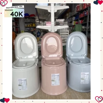 ( sẵn hàng) bô vệ sinh di động ,dành cho người già người ốm ,người bệnh ,tiện lợi ,chắc chắn ,bền đẹp ,linh hoạt