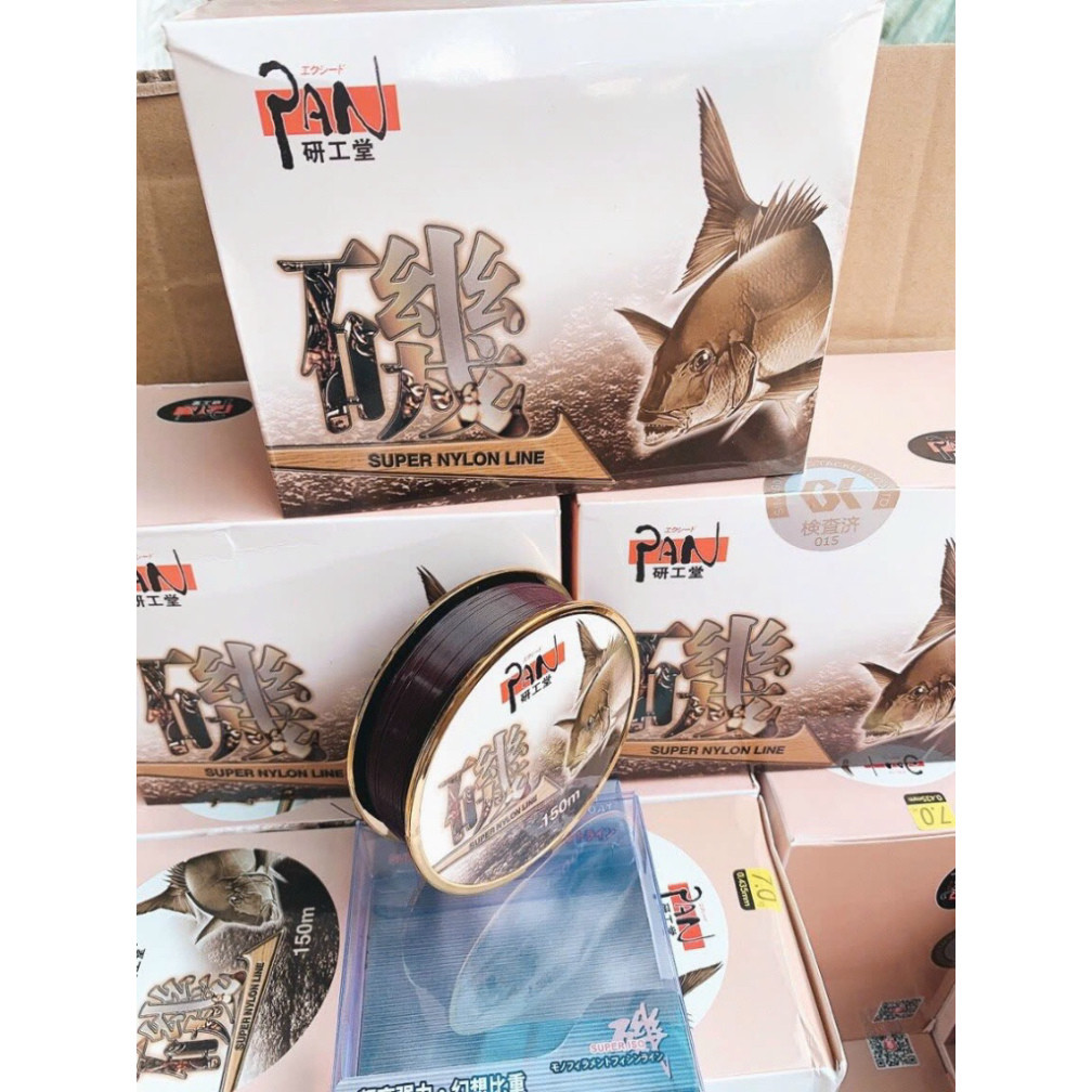 cước câu cá. Cước PAN SHiMaGo 150m siêu zai siêu bền hifhg