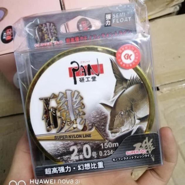 cước câu cá. Cước PAN SHiMaGo 150m siêu zai siêu bền hifhg