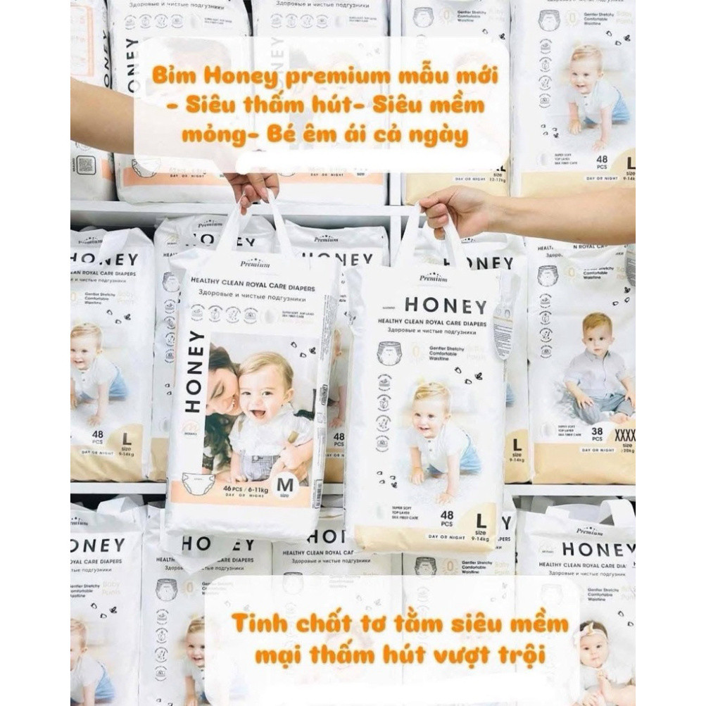[ 1 bich ] Tã bỉm MOMO HONEY CAO CẤP