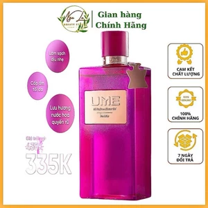 Sữa tắm UME, sữa tắm ngọc trinh Sạch sâu, lưu hương hỗ trợ dưỡng ẩm mềm mại, căng mịn làn da 250ml.