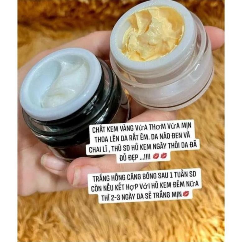 Combo Kem nám Face Nicos Cốt Nám Đông Y + Kem Face Cốt Trắng Nicos Nâng Cơ hết nám, trắng hồng căng bóng (kem ngày, đêm)