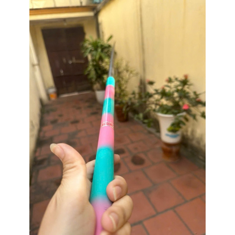 Cần Câu Tay hồng Ngọc Mini Kèm Phụ Kiện Thu Gọn 40cm cần dài 4m5 cần tải cá 1 đến 5kg kjagg