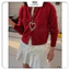 Áo cardigan len CỔ TRÒN CÚC BỌC chất mềm đẹp dày dặn bảng màu pastel xinh xắn