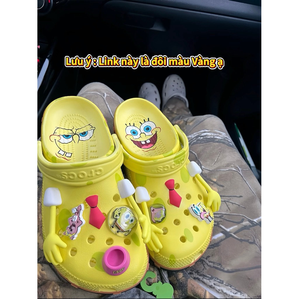 JDK Store_Dép CR Bọt Biển Spongebob Pa.trik Star