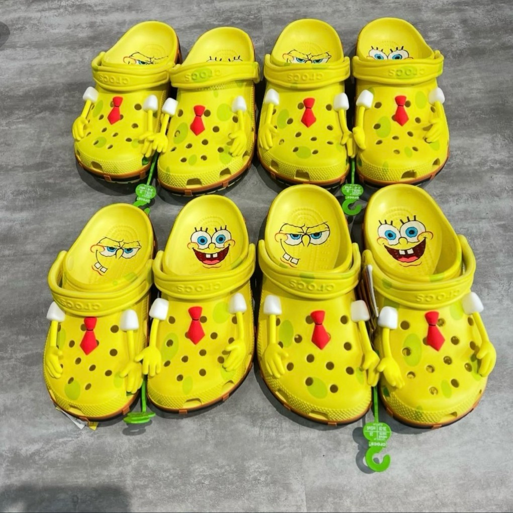 JDK Store_Dép CR Bọt Biển Spongebob Pa.trik Star