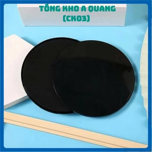 COMBO 2 ĐĨA TRƯỢT HỖ TRỢ LUYỆN TẬP - Dụng Cụ Gliding Disc Tập Chân Tay Giảm Mỡ,Đĩa Trượt Tròn Đa Năng Hỗ Trợ Tập Luyện