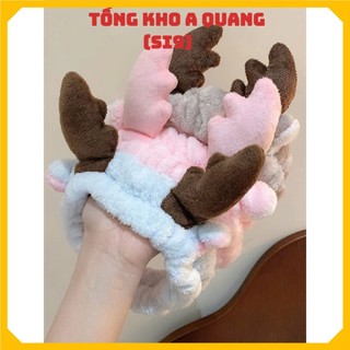 Băng đô sừng hươu nữ Hàn Quốc vải cao cấp nhiều màu dễ thương xinh xắn cho mùa lễ hội