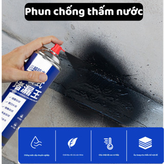 Xịt chống thấm nước, chống dột nước nhiều màu, bình xịt tạo lớp phủ chống nước chống rò rỉ 550ml, chất chống thấm BX35