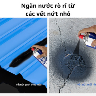 Xịt chống thấm nước, chống dột nước nhiều màu, bình xịt tạo lớp phủ chống nước chống rò rỉ 550ml, chất chống thấm BX35