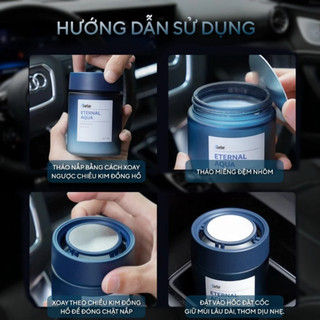 Nước Hoa Ô Tô, Sáp Thơm Ô Tô Cao Cấp Khử Mùi Xe Hơi Lọc Không Khí Chống Say Xe Ngói - NH04
