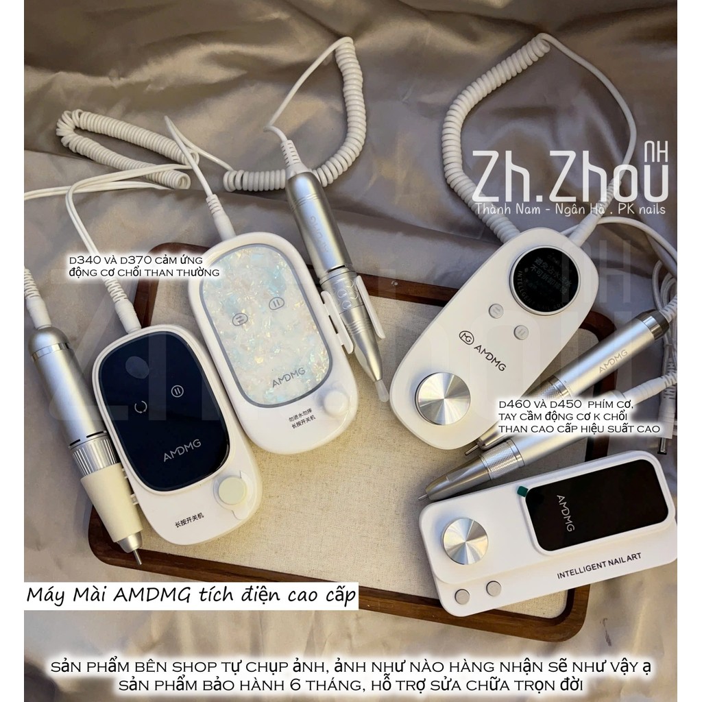 Máy mài móng tích điện AMDMG D450, máy mài tích điện amdmg D460  ,máy mài amdmgD340 chính hãng