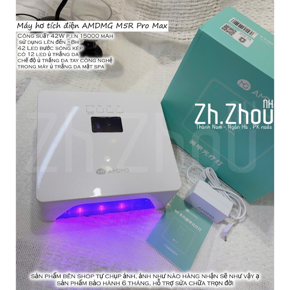 Máy hơ tích điện AMDMG M5R bản nâng cấp, máy hơ AMDMG cao cấp M5R Pro Max