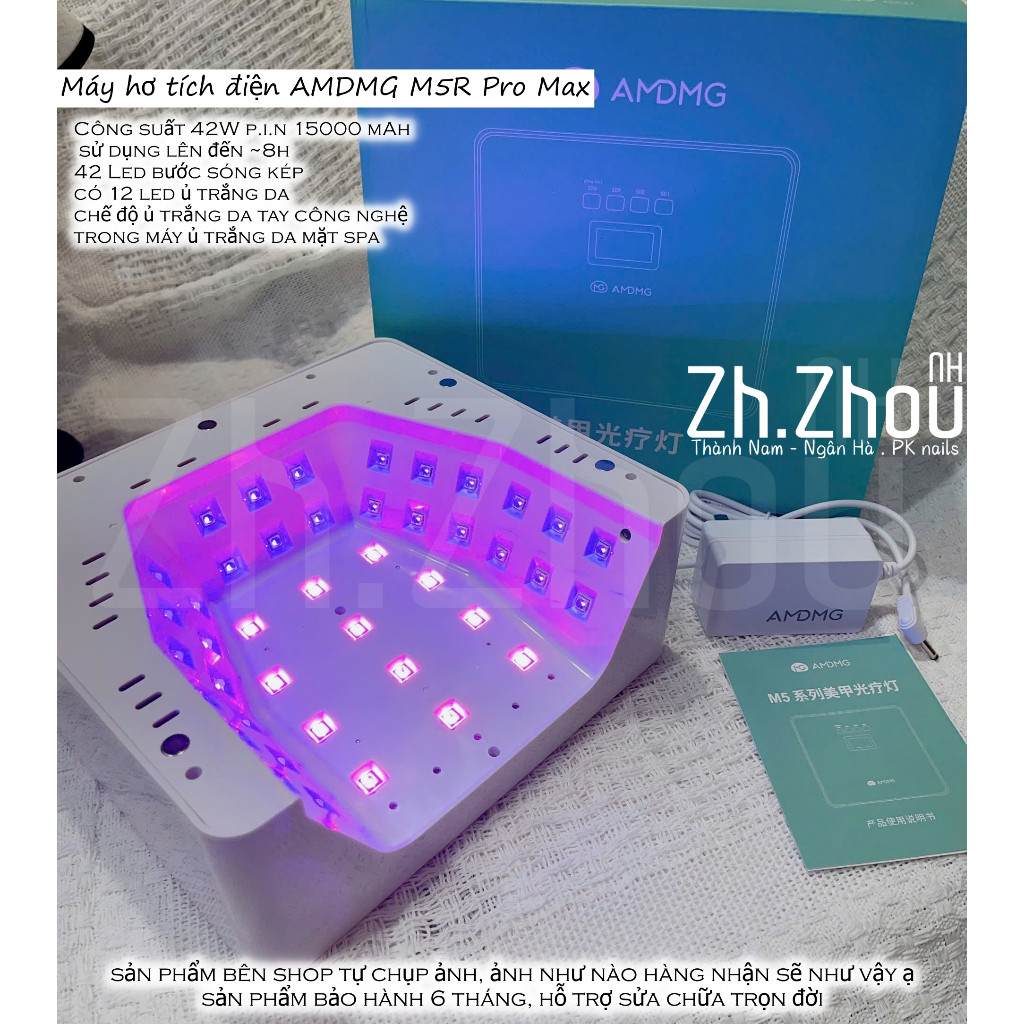 Máy hơ tích điện AMDMG M5R bản nâng cấp, máy hơ AMDMG cao cấp M5R Pro Max