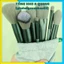 BỘ CỌ TRANG ĐIỂM 13 MÓN KÈM TÚI NHUNG - Set 13 Cọ Trang Điểm Lông Siêu Mềm,Cọ Đánh Phấn Nền Kèm Túi Đựng Thời Trang
