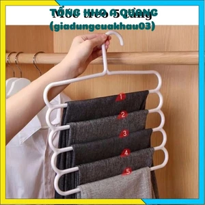 MẮC NHỰA TREO KHĂN VÀ TẤT CHO GIA ĐÌNH - Móc 5 Tầng Tiện Lợi Tiết Kiệm Không Gian,Móc Nhựa Treo Quần Áo 5 Tầng Cao Cấp