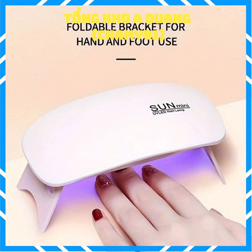 THIẾT BỊ SẤY MÓNG SAU KHI GẮN NAIL - Đèn Hơ Gel Làm Móng Nail Mini,Máy Hơ Gel Sun Mini Bỏ Túi Dễ Mang Đi