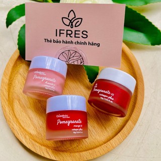 Son dưỡng môi lựu đỏ Collagen, làm mềm môi, dưỡng môi sau phun, kích màu môi, giữ màu môi.