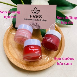 Son dưỡng môi lựu đỏ Collagen, làm mềm môi, dưỡng môi sau phun, kích màu môi, giữ màu môi.